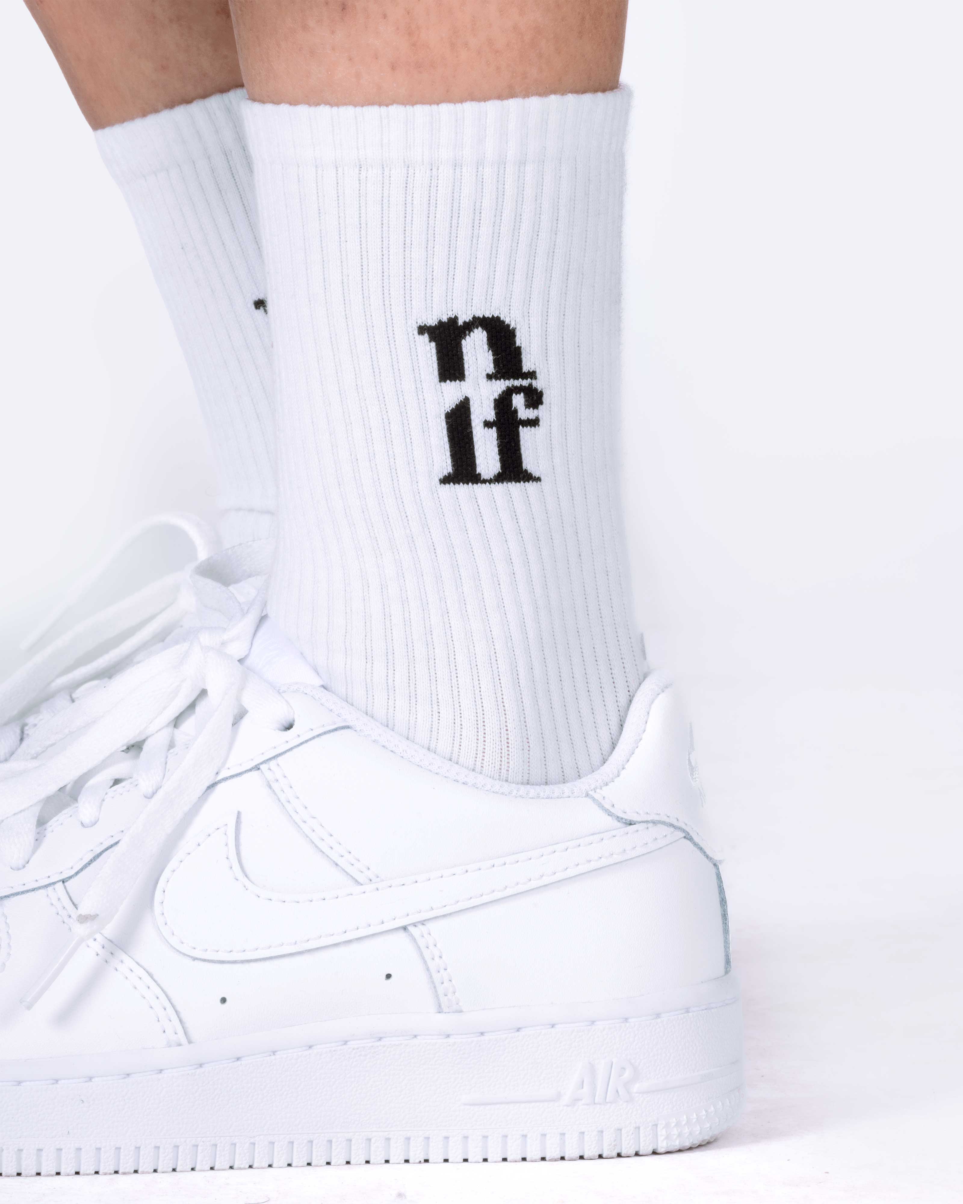 NLF Socks White