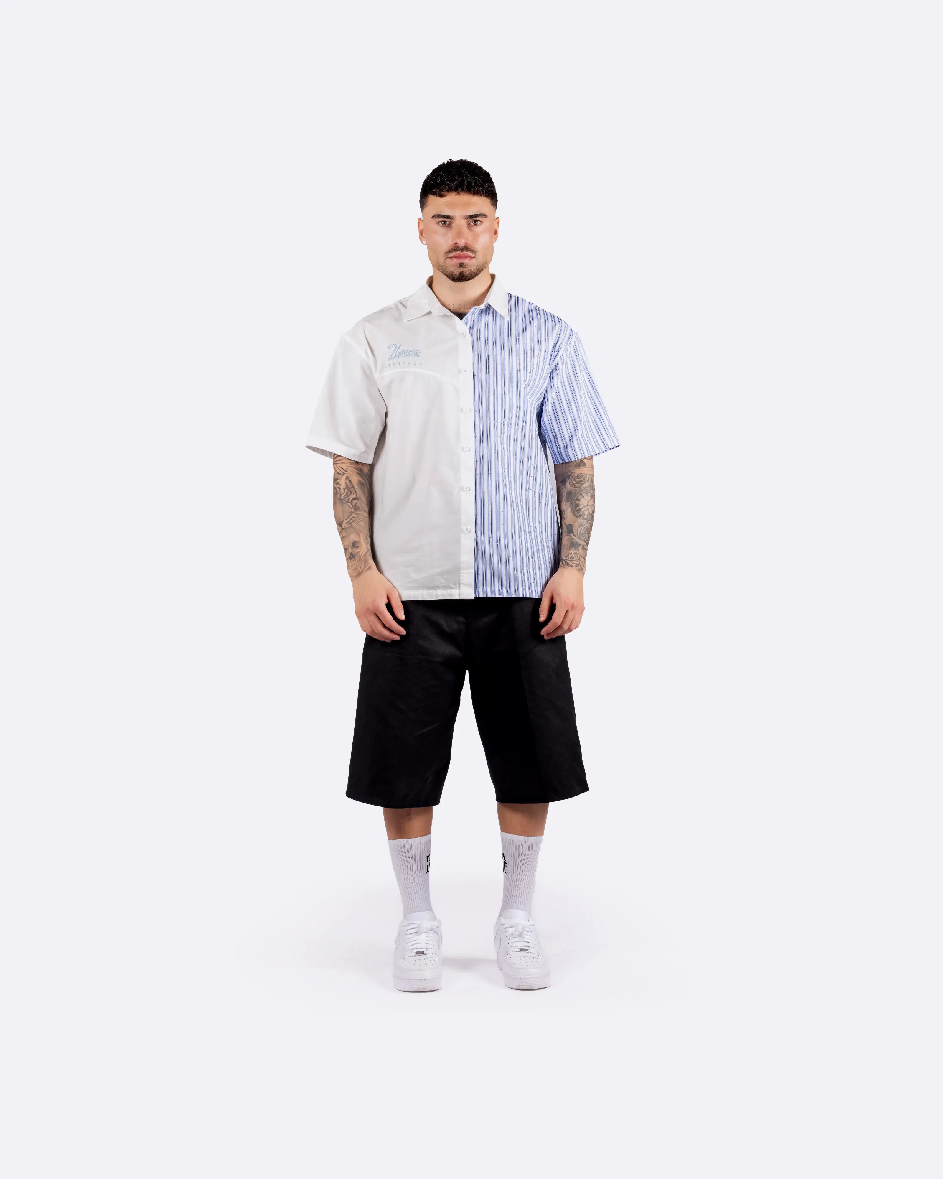 "taormina" split shirt