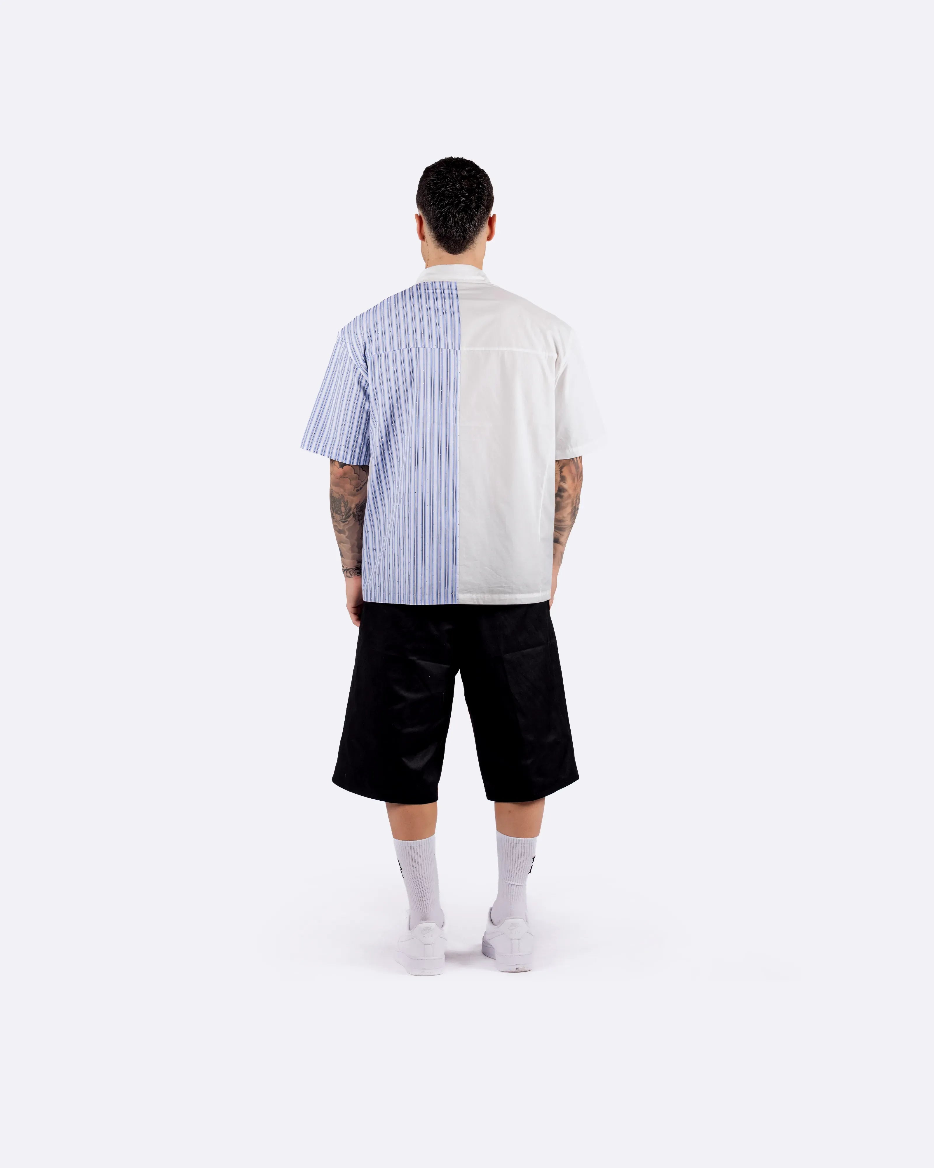 "taormina" split shirt