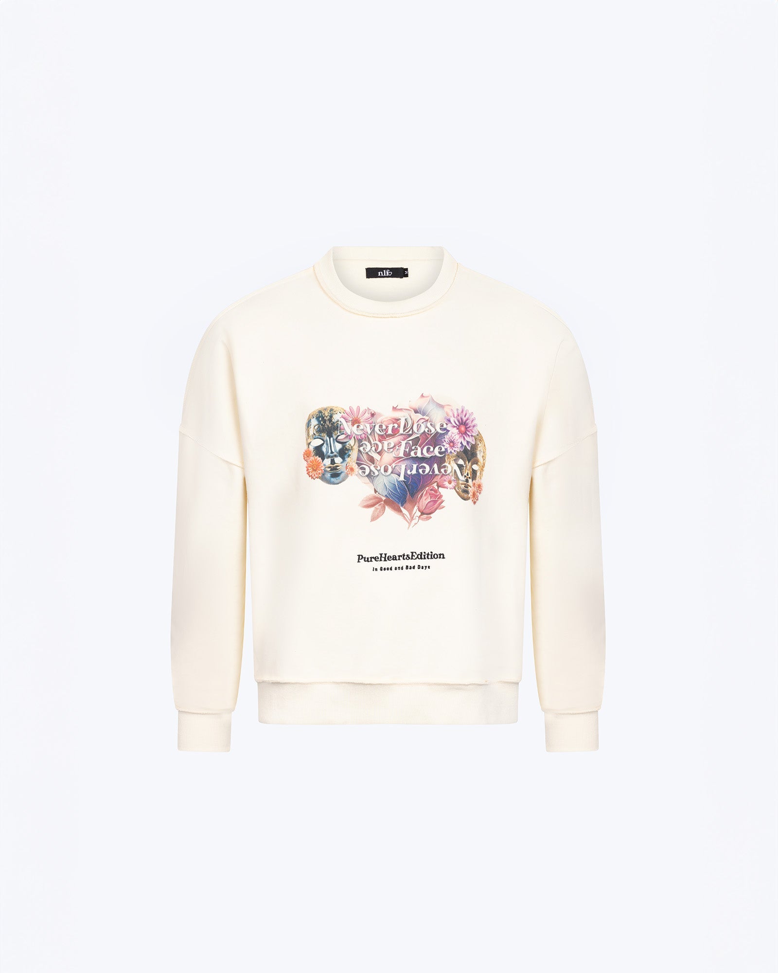 Flower Mask Sweater - Neverloseface