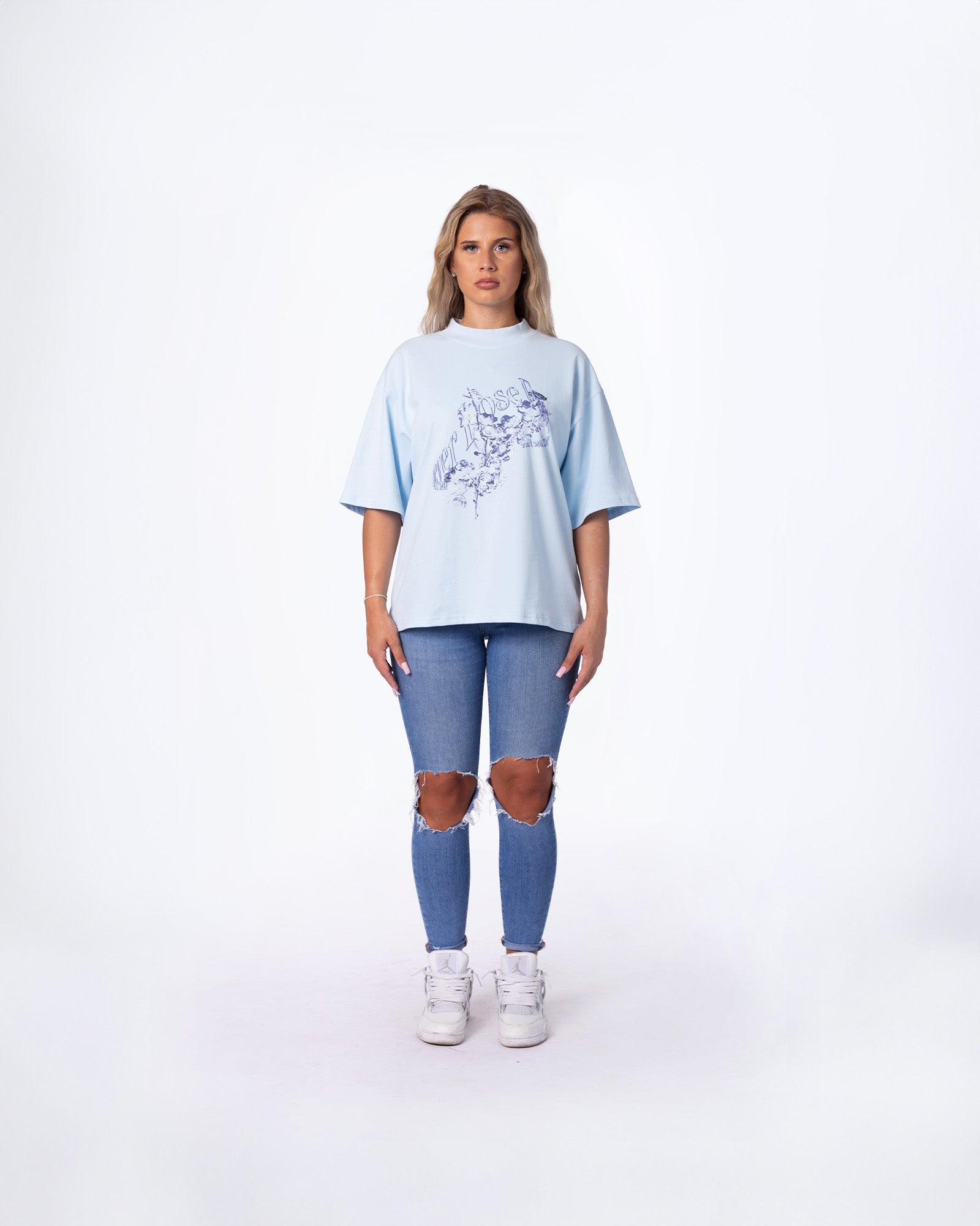 Icy Cherry Blossom Tee - Neverloseface
