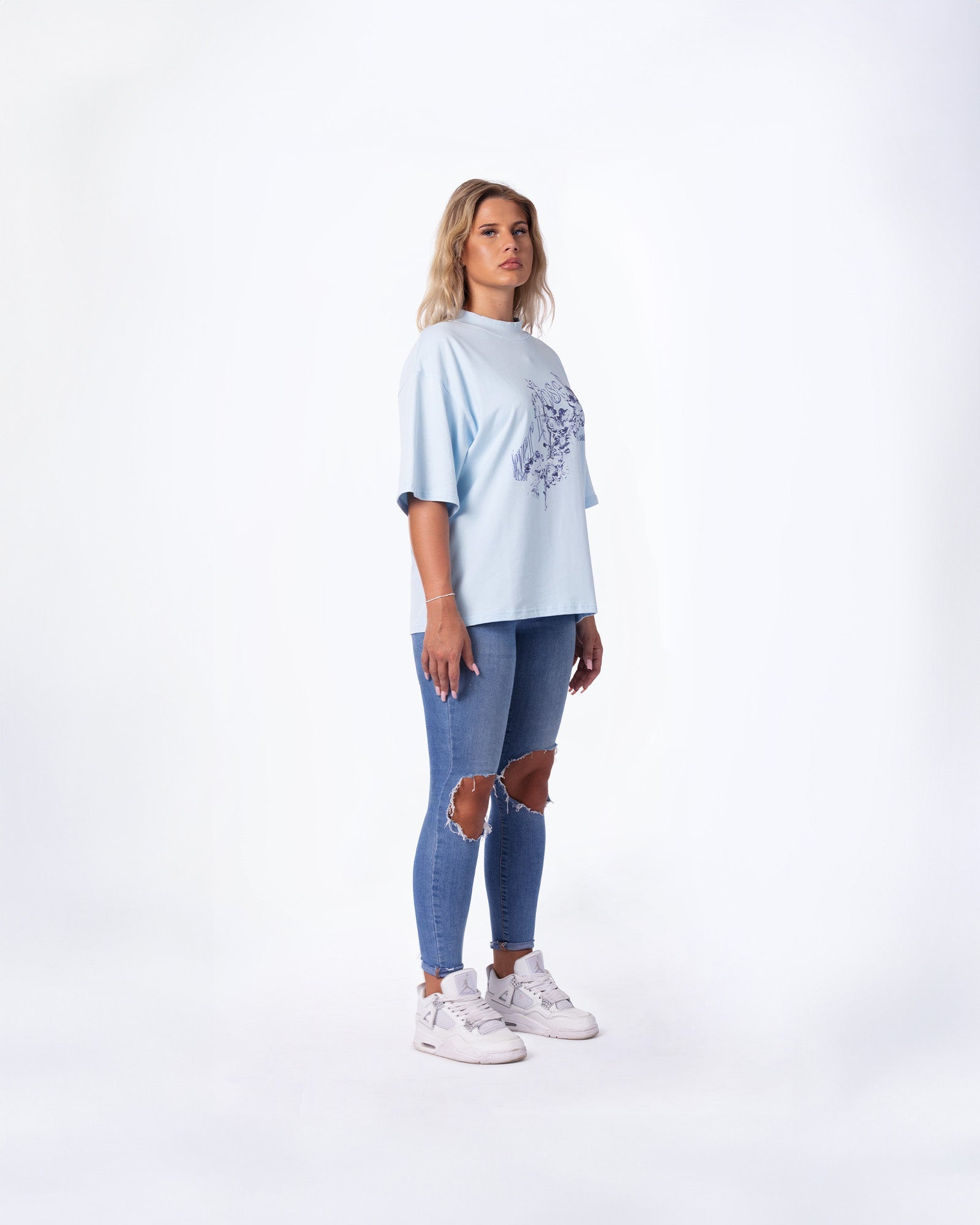 Icy Cherry Blossom Tee - Neverloseface