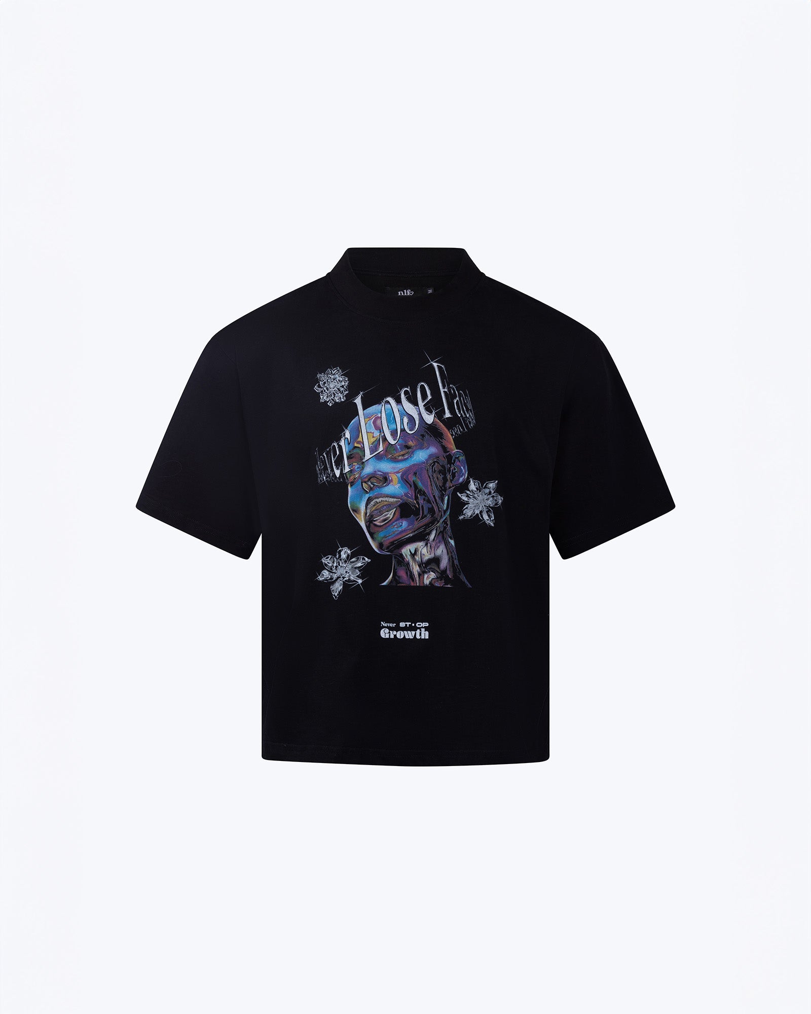Infrared Chrome Tee - Neverloseface