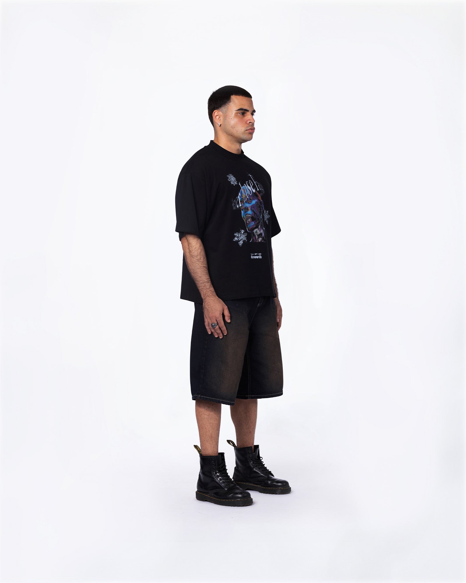 Infrared Chrome Tee - Neverloseface