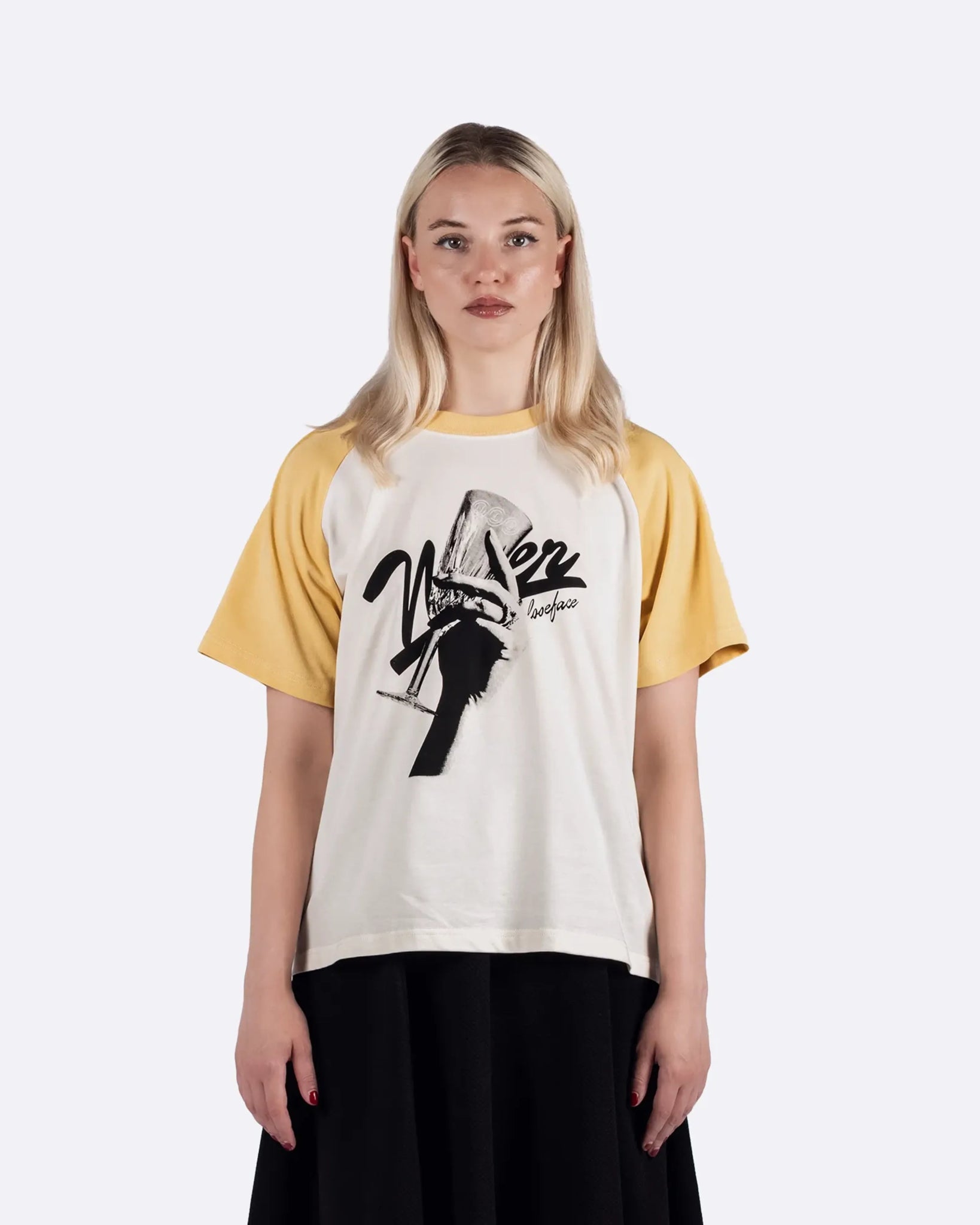 "limoncello" raglan tee - Neverloseface