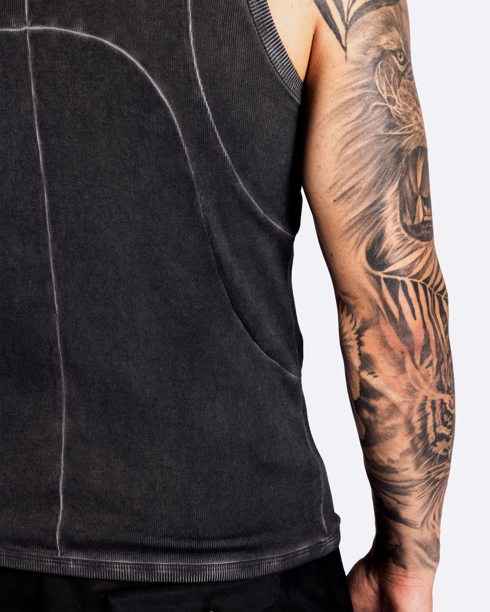 VIntage Black Tanktop - Neverloseface