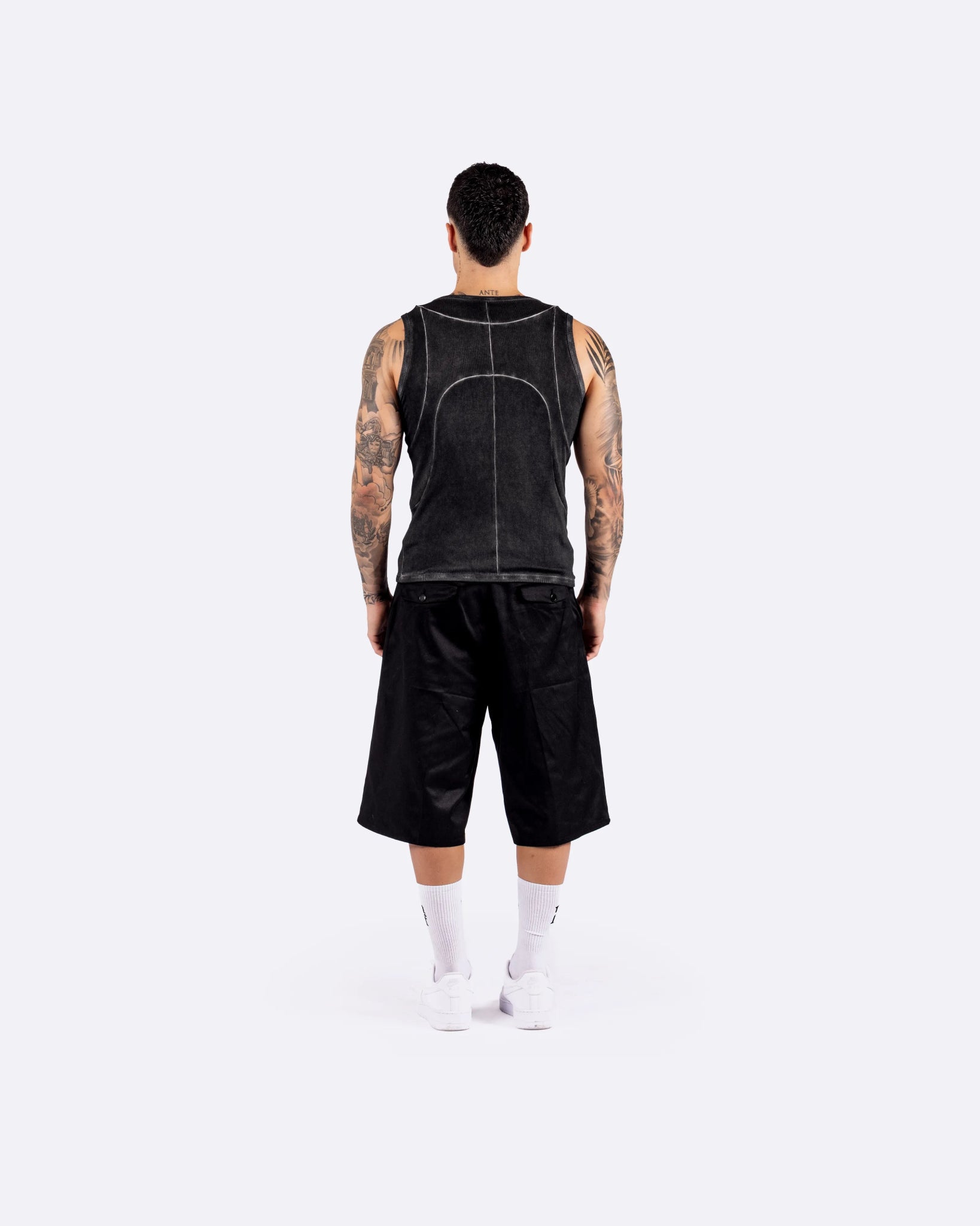 VIntage Black Tanktop - Neverloseface