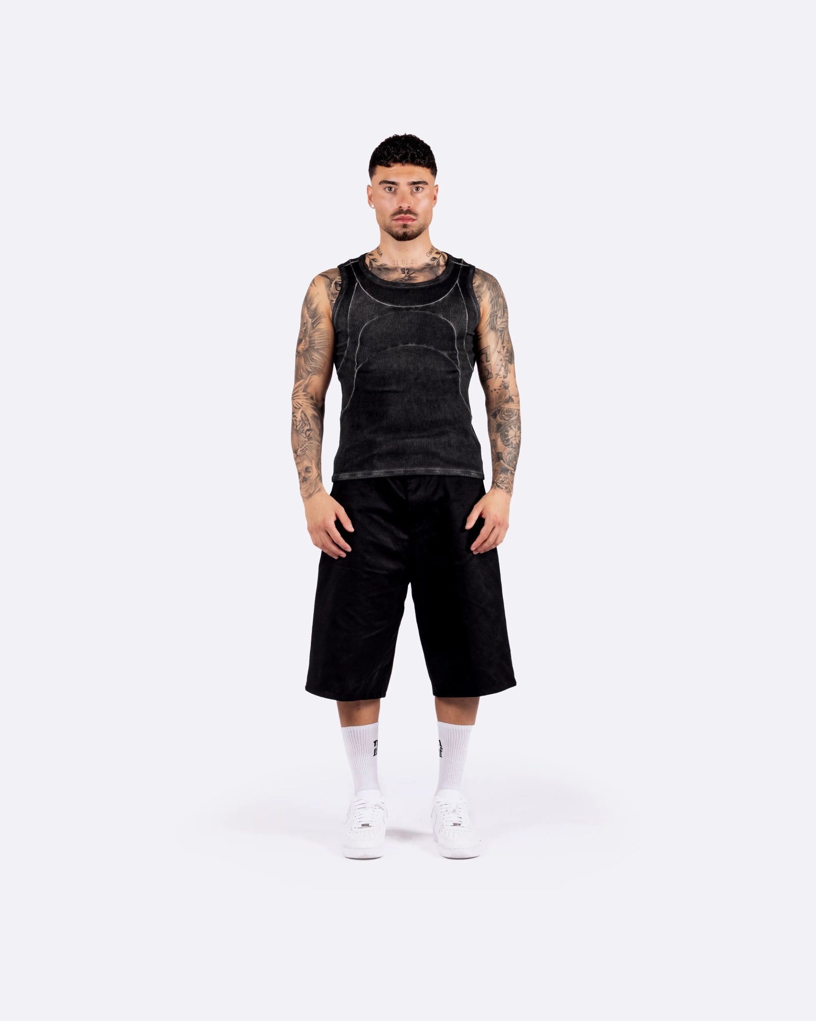 VIntage Black Tanktop - Neverloseface