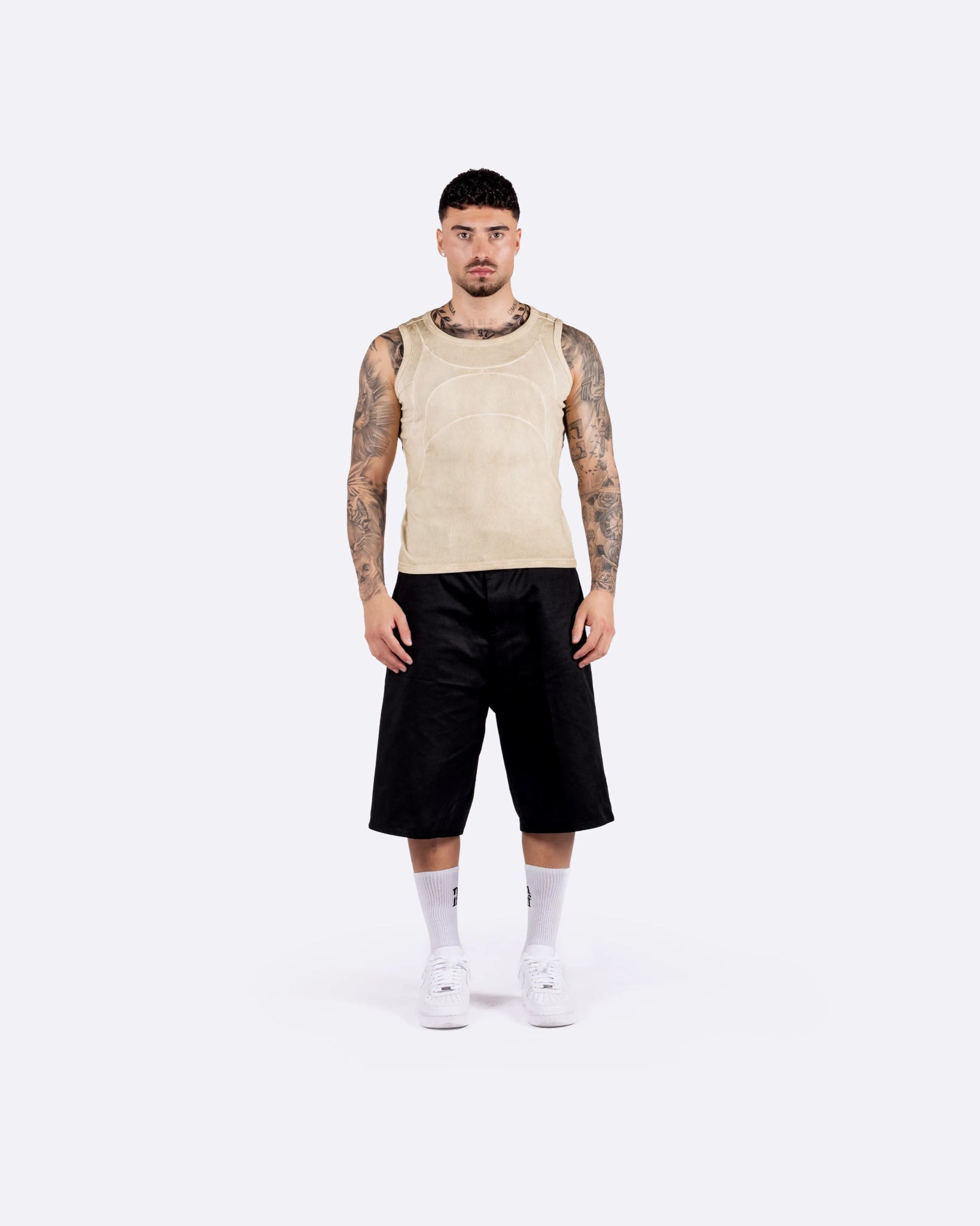 Vintage Creme Tanktop - Neverloseface